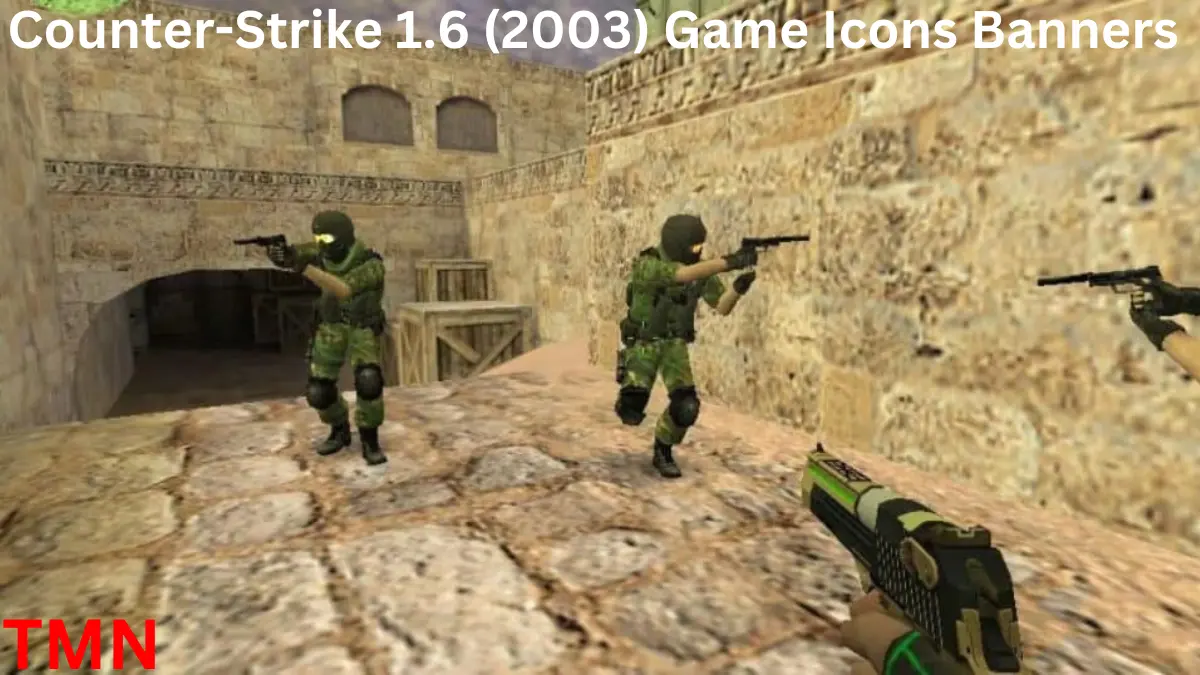 Counter-Strike 1.6 (2003) Game Icons and Banners: A Nostalgic Journey