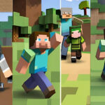 Minecraft: Bedrock edition (2011) game icons banners